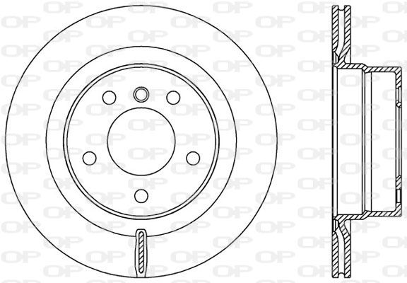 OPEN PARTS Bremžu diski BDA2532.20